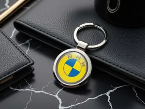 BMW Portachiavi Personalizzato Acciaio Premium Ediz.